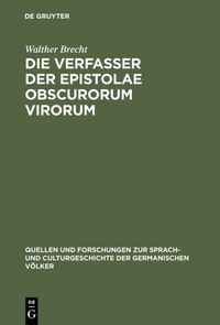 Produktbild: Die Verfasser der Epistolae obscurorum virorum