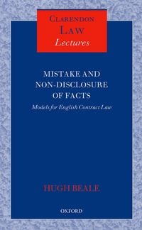 Produktbild: Mistake and Non-Disclosure of Fact