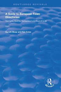 Produktbild: A Guide to European Town Directories