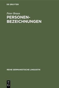 Produktbild: Personenbezeichnungen