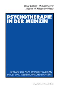 Produktbild: Psychotherapie in der Medizin
