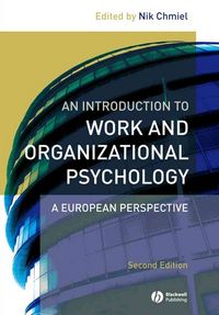 Produktbild: Chmiel, N: Introduction to Work and Organizational Psycholog