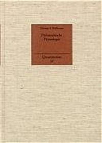 Produktbild: Philosophische Physiologie
