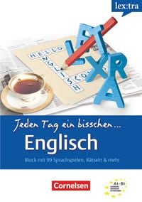 Produktbild: Lextra - Englisch - Jeden Tag ein bisschen Englisch - Band 1: A1-B1