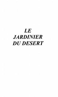 Produktbild: Jardinier du desert