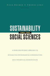 Produktbild: Sustainability and the Social Sciences