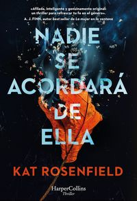 Produktbild: Nadie Se Acordar&aacute; de Ella (No One Will Miss Her)