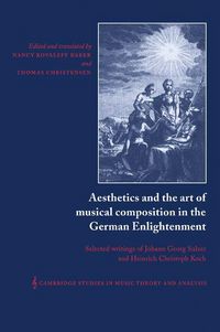 Produktbild: Aesthetics and the Art of Musical Composition in the German Enlightenment
