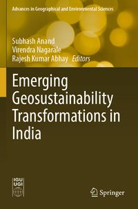 Produktbild: Emerging Geosustainability Transformations in India