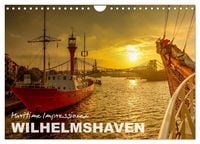 Produktbild: Maritime Impressionen Wilhelmshaven (Wandkalender 2027 DIN A4 quer), CALVENDO Monatskalender