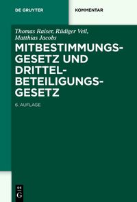 Produktbild: Mitbestimmungsgesetz und Drittelbeteiligungsgesetz