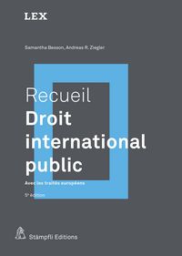 Produktbild: Recueil : Droit international public