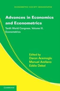Produktbild: Advances in Economics and Econometrics: Volume 3, Econometrics