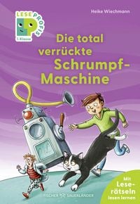 Produktbild: Leseprofis &ndash; Die total verr&uuml;ckte Schrumpf-Maschine, 1. Klasse