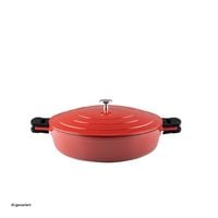 Produktbild: Kelomat Schmorpfanne mit Deckel Keramika Red Schmorpfanne mit Deckel Keramika Red