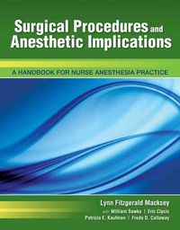 Produktbild: Macksey, L: Surgical Procedures And Anesthetic Implications