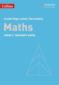 Produktbild: Collins Cambridge Lower Secondary Maths - Stage 7: Teacher's Guide