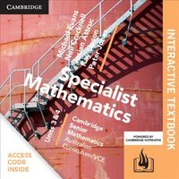 Produktbild: Evans, M: CSM VCE Specialist Mathematics Units 3 and 4 Digit