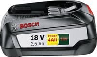 Produktbild: Bosch Home and Garden 1600A005B0 PBA Werkzeug-Akku 18V 2.5Ah Li-Ion