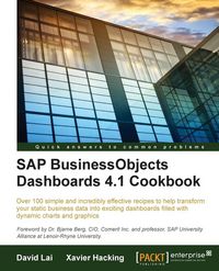 Produktbild: SAP BusinessObjects Dashboards 4.1 Cookbook
