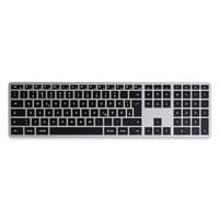 Produktbild: Satechi Slim X3 Bluetooth&reg; Tastatur Deutsch, QWERTZ Anthrazit Multimediatasten, mit numerischer Tastatur, Beleuchtet