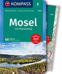 Produktbild: KOMPASS Wanderf&uuml;hrer Mosel mit Moselsteig