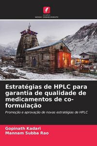 Produktbild: Estrat&eacute;gias de HPLC para garantia de qualidade de medicamentos de co-formula&ccedil;&atilde;o