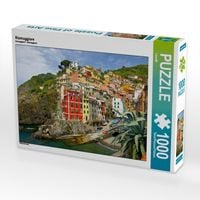 Produktbild: CALVENDO Puzzle Riomaggiore | 1000 Teile Lege-Gr&ouml;&szlig;e 64x48cm Foto-Puzzle f&uuml;r gl&uuml;ckliche Stunden