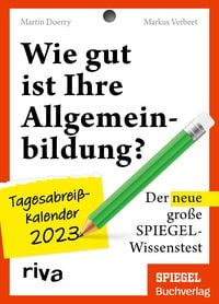 Produktbild: Wie gut ist Ihre Allgemeinbildung? &ndash; Tagesabrei&szlig;kalender 2023
