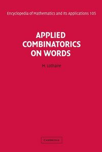 Produktbild: Applied Combinatorics on Words