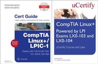 Produktbild: Linux+ Powered by LPI Exams Lx0-103 and Lx0-004 Ucertify Course and Labs and Comptia Linux+/Lpic-1 Cert Guide Bundle