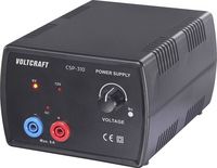 Produktbild: VOLTCRAFT CSP-310 Labornetzger&auml;t, einstellbar 6 V/DC, 12 V/DC 2 - 6 A 72 W Netz- und Akkubetrieb Anzahl Ausg&auml;nge 1 x