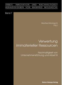 Produktbild: Verwertung immaterieller Ressourcen. Nachhaltigkeit von Unternehmensf&uuml;hrung und Arbeit III