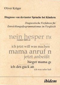 Produktbild: Diagnose von devianter Sprache bei Kindern