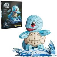 Produktbild: 4D Build - Pok&eacute;mon Schiggy - detailreiches 3D-Puzzle