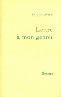 Produktbild: Lettre &agrave; mon genou