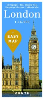 Bild vom Artikel Kunth Easy Map London 1:15.000 vom Autor KUNTH Verlag GmbH & Co. KG