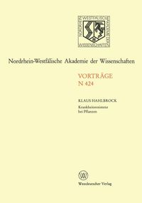 Produktbild: Krankheitsresistenz bei Pflanzen Von der Grundlagenforschung zu modernen Z&uuml;chtungsmethoden
