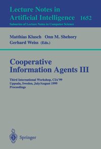 Produktbild: Cooperative Information Agents III
