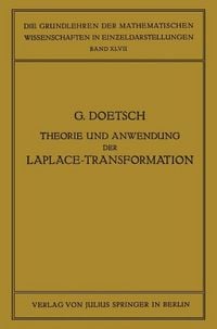 Produktbild: Theorie und Anwendung der Laplace-Transformation