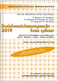 Produktbild: Sozialversicherungsrecht 2019 - kurz gefasst - Sozial- und gesundheitspolitisches Forum