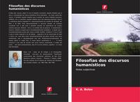 Produktbild: Filosofias dos discursos human&iacute;sticos