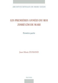 Produktbild: Les premieres annees du roi Zimri-Lim de Mari. Premiere partie