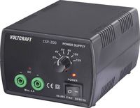 Produktbild: VOLTCRAFT CSP-200 Labornetzger&auml;t, einstellbar Wechselspannung 2 V, 4 V, 6 V, 8 V, 10 V, 12 V 2 A (max.) 24 W Anzahl Ausg&auml;nge 1 x