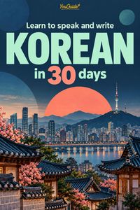 Produktbild: Learn to speak and write Korean in 30 days