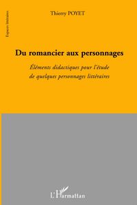 Produktbild: Du romancier aux personnages