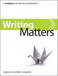 Produktbild: Writing Matters, Tabbed (Comb-Bound) with Connect Composition (Sealworks) Plus