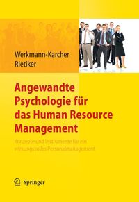 Produktbild: Angewandte Psychologie f&uuml;r das Human Resource Management. Konzepte und Instrumente f&uuml;r ein wirkungsvolles Personalmanagement