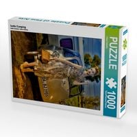 Produktbild: CALVENDO Puzzle Isetta Camping | 1000 Teile Lege-Gr&ouml;&szlig;e 64x48cm Foto-Puzzle f&uuml;r gl&uuml;ckliche Stunden