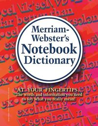 Produktbild: Merriam-Webster's Notebook Dictionary